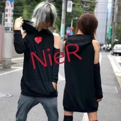 NieR♡オフショルダーパーカーのサムネイル