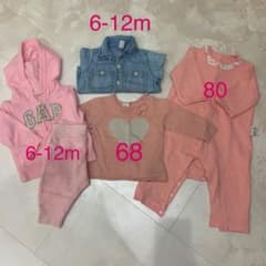 女の子　秋冬服　70  まとめ売りのサムネイル
