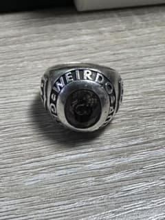 WEIRDO JEWELRY/ウィアードジュエリーカレッジリング 指輪16号 WEIRDO JEWELRY/ウィアードジュエリーカレッジリング 指輪16号 - メルカリ