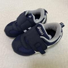 asics キッズシューズ ネイビー 15cmのサムネイル
