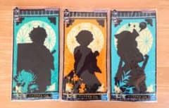 一番くじ 鬼滅の刃 柱稽古 ハーフタオル 炭治郎 善逸 伊之助 3点まとめ売り