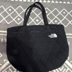 THE NORTH FACE キルティング トートバッグ 黒のサムネイル