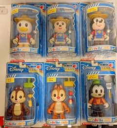 Disney SMILE SNAP 피규어 6체 세트