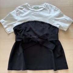 【未使用】プチオンフルール ビスチェドッキング Tシャツ Lのサムネイル