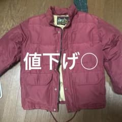 EDWIN ダウンジャケット レッド 値下げ大歓迎のサムネイル