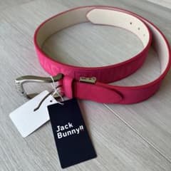 【新品美品】Jack Bunny ピンクベルト 【定価】¥7,260のサムネイル