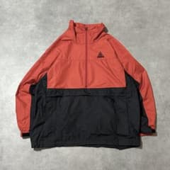 90s古着NIKEナイキナイロンジャケット刺繍ワンポイントスウッシュロゴ31のサムネイル