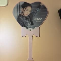 新品】JISOO BLACKPINK ブラックピンク ジス うちわ ハート型 - メルカリ