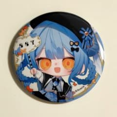 ミニキャラ缶バッジ 橘シェリー h.Naoto 魔法少女ノ魔女裁判 まのさば