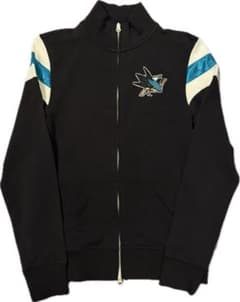 00s nhl 47 brand サンノゼ シャークス フルジップ スウェット - メルカリ