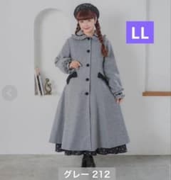 新品タグ付き】青木美沙子 ×NINA'S ケープコート ピンク 中桃 3L