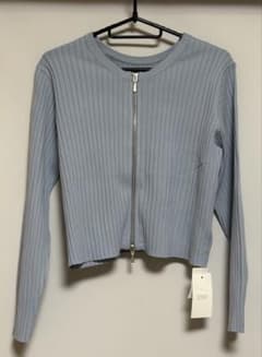 【新品・未使用品】LOWRYS FARM WZIPクロップドカーディガンのサムネイル