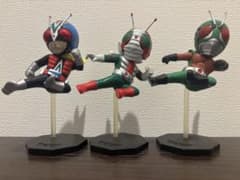 【レア】　ワーコレ　フィギュア　仮面ライダーキック　3点セットのサムネイル