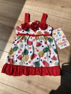 新品未使用⭐︎90センチ 水着 女の子 ワンピースのサムネイル