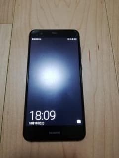 HUAWEI P10 lite Black 32 GB UQ mobileのサムネイル