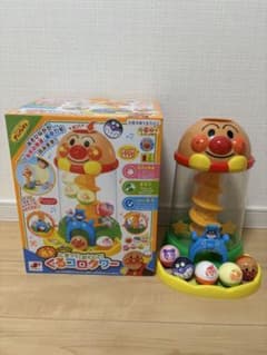にぎって！おとして！光るくるコロタワー　アンパンマンのサムネイル