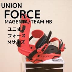 UNIONユニオンForceフォース　24-25モデル　マゼンタ　メンズMサイズ UNIONユニオンForceフォース 24-25モデル マゼンタ メンズMサイズ