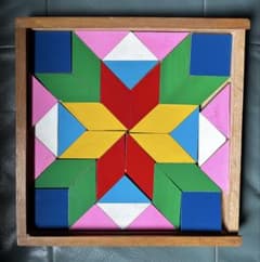 昭和の木製知能パズル　木箱入り！のサムネイル