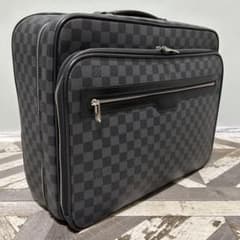ルイヴィトン ダミエ グラフィット パイロットケース N23206 旅行用