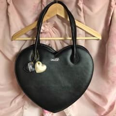 MILK ♡40thハートバッグ 黒♡のサムネイル