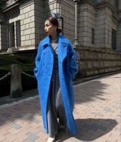 【アメリ Ameri】青 ブルー　シャギーコート m45993915570_1.jpg?1767512055
