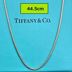 44.5cm・美品】ティファニー スネークチェーンのみ ネックレス