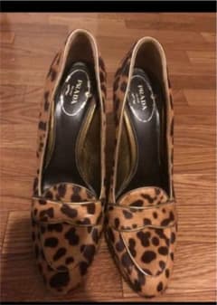 プラダ PRADA パンプス 美品 ヒョウ柄のサムネイル
