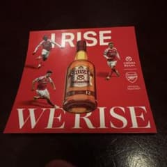 CHIVAS REGAL Arsenal コラボ 記念ステッカーのサムネイル