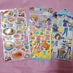 カラフルシールセット 3シートのサムネイル