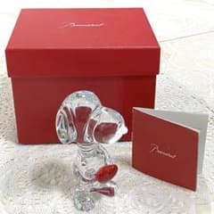 バカラ Baccarat ハートスヌーピー クリスタル - メルカリ
