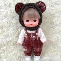 メルちゃん くま耳オータムサロペットコーデのサムネイル