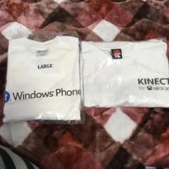 マイクロソフトノベルティTシャツ2枚のサムネイル