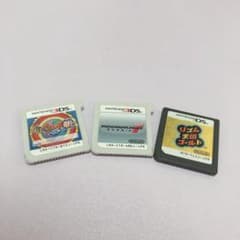 3DSソフト 妖怪ウォッチ真打 リズム天国ゴールド マリオカート7 3本