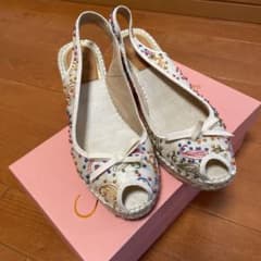 ☆中古☆スペインのオープントゥサンダルのサムネイル