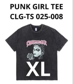 PUNK GIRL TEE チャレンジャー XL Tシャツ 半袖 トップス 夏物 - メルカリ