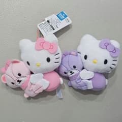 ハローキティ カラフルベアマスコット 2種 マスコットぬいぐるみ サンリオのサムネイル