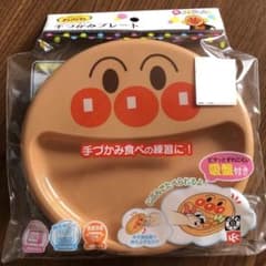 アンパンマン　手づかみプレート　皿のサムネイル