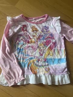プリキュア 長袖カットソー ピンク 120cmのサムネイル