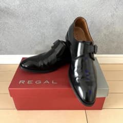 REGAL リーガル シングルモンクストラップ 813R ブラック 美品 箱