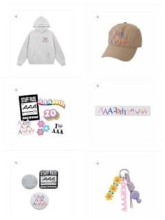 AAA 20th Anniversary グッズセットのサムネイル