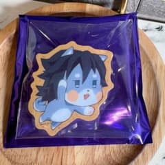 鬼滅の刃 アニマルクッキーバッジ 冨岡義勇