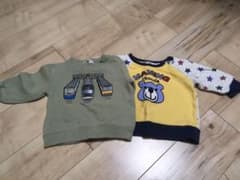 トレーナー 80 2枚セットのサムネイル