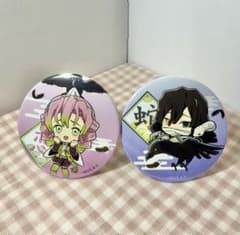 鬼滅の刃 伊黒小芭内 甘露寺蜜璃 2個セット 鎹鴉運ばれ隊士 第2弾のサムネイル