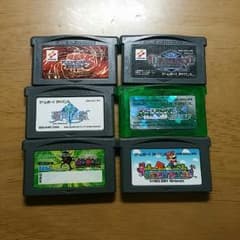 ゲームボーイアドバンスのカセットのサムネイル