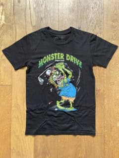 新品未使用★BIRDS OF CONDOR ★プリントTシャツ／S／メンズ／黒のサムネイル