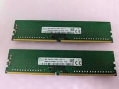 SK hynix 8GB PC4-2400T メモリー 2枚セットのサムネイル