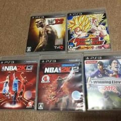 PS3 ゲームソフト5本セットのサムネイル