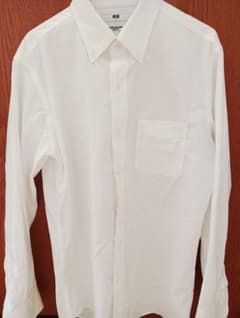 UNIQLO スーパーノンアイロンスリムシャツ / ボタンダウン