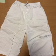 ELLE PETITE ホワイトハーフパンツ 100cmのサムネイル
