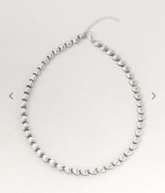 ＜BAITS＞silver ハートショートネックレスのサムネイル